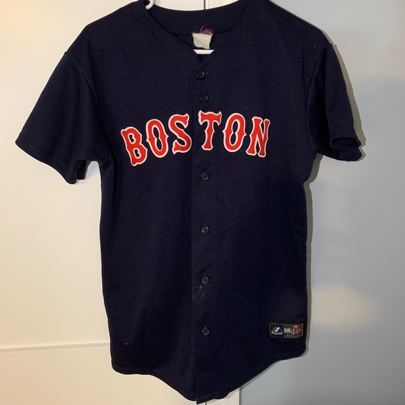red sox baseball shirt